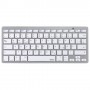 Hama KEY4ALL X510 Argento, Bianco Bluetooth QWERTZ Tedesco (108393)