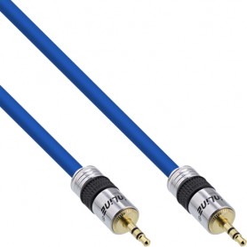 InLine 99958P cavo audio 3.5mm Blu (99958P)