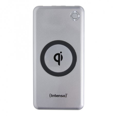 Intenso WPD10000 batteria portatile Polimeri di litio (LiPo) 10000 mAh Carica wireless Argento (7343531)