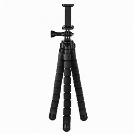 Hama Flex treppiede Smartphone/fotocamera di azione 3 gamba/gambe Nero (4613)