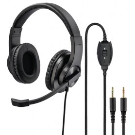 Hama HS-P300 Cuffia Padiglione auricolare Nero (139925)