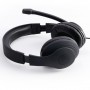 Hama HS-P200 Cuffia Padiglione auricolare Connettore 3.5 mm Nero (139923)