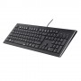 Hama Cortino tastiera USB QWERTZ Tedesco Nero (134958)