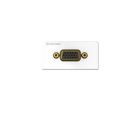 Kindermann 7456 000 501 presa energia VGA Bianco (7456000501)