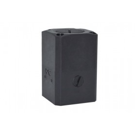 Alphacool Eisstation 80 DC-LT Universale Serbatoio di raffreddamento ad acqua Nero 1 pz (15371)