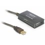 DeLOCK 82748 hub di interfaccia 480 Mbit/s Nero (82748)