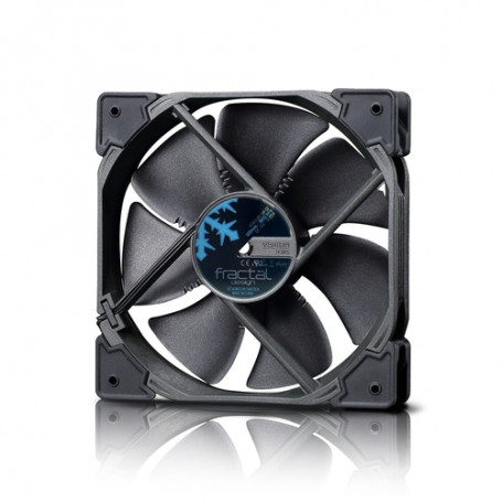 Fractal Design Venturi HP-12 PWM Case per computer Ventilatore 12 cm Nero, Grigio (FD-FAN-VENT-HP12-PWM)