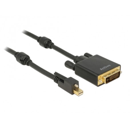 DeLOCK 83726 cavo e adattatore video 2 m Mini DisplayPort DVI Nero (83726)