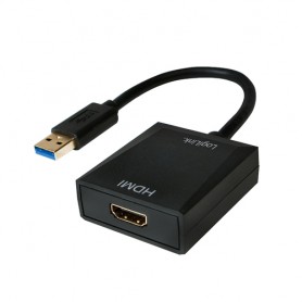 LogiLink UA0233 adattatore grafico USB 1920 x 1080 Pixel Nero (UA0233)