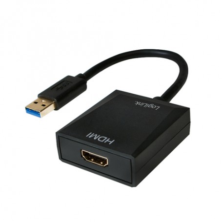 LogiLink UA0233 adattatore grafico USB 1920 x 1080 Pixel Nero (UA0233)