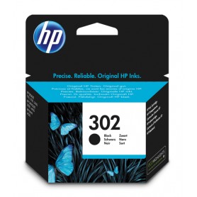HP 302 Black Original Ink Cartridge cartuccia d'inchiostro 1 pz Resa standard (F6U66AE)