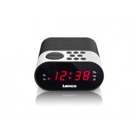 Lenco CR-07 Orologio Nero, Bianco (CR07 WHITE)