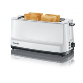 Severin AT 2234 4 fetta/e 1400 W Grigio, Bianco (AT2234)