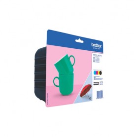 Brother LC-227XLVALBPDR cartuccia d'inchiostro 1 pz Originale Nero, Ciano, Magenta, Giallo (LC227XLVALBPDR)