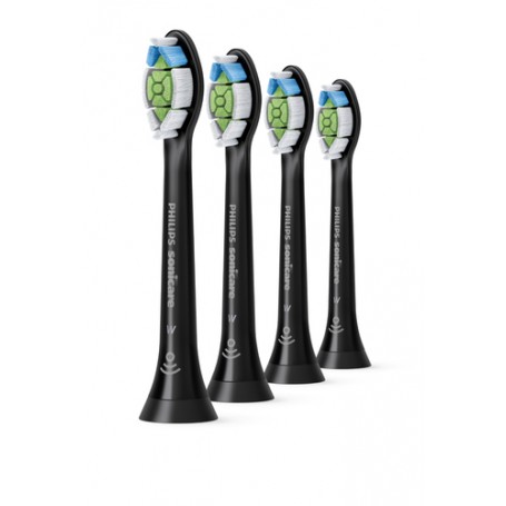 Philips HX6064/11 testina per spazzolino 4 pz Nero (HX6064/11)