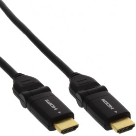 InLine 2m HDMI cavo HDMI HDMI tipo A (Standard) Nero (17002W)