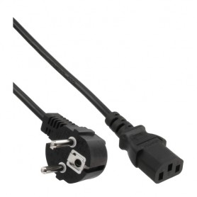 InLine Schuko to 3pin IEC female Black 7m Nero (16655L)