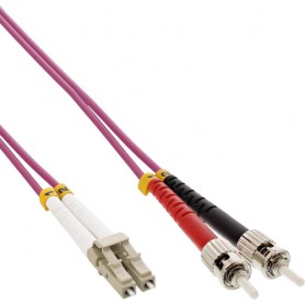 InLine 88510P cavo a fibre ottiche Porpora (88510P)