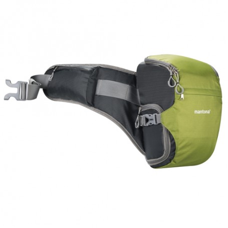 Mantona 20584 custodia per fotocamera Custodia semirigida Verde, Grigio (20584)