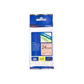 Brother TZe-B51 nastro per etichettatrice Nero su arancione fluorescente (TZB51)