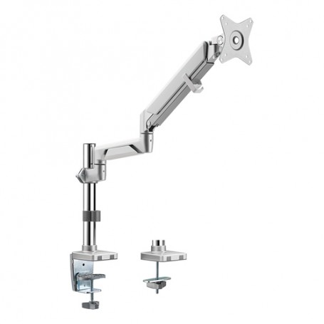 LogiLink BP0087 supporto da tavolo per Tv a schermo piatto 81,3 cm (32") Morsa Argento (BP0087)