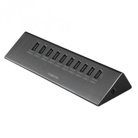 LogiLink UA0226 hub di interfaccia 480 Mbit/s Nero (UA0226)