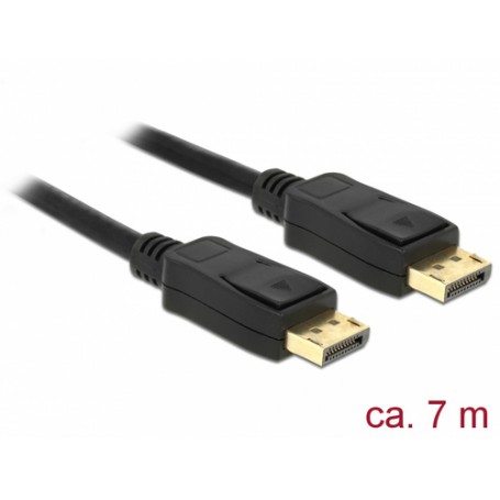 DeLOCK 84860 cavo DisplayPort 7 m Nero (84860)
