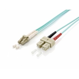 Equip 255318 cavo a fibre ottiche 20 m LC SC OM3 Turchese (255318)