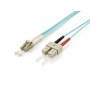 Equip 255318 cavo a fibre ottiche 20 m LC SC OM3 Turchese (255318)