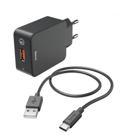 Hama 00133755 Caricabatterie per dispositivi mobili Nero Interno (133755)