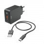 Hama 00133755 Caricabatterie per dispositivi mobili Nero Interno (133755)