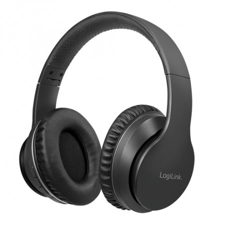 LogiLink BT0053 cuffia e auricolare Padiglione auricolare Connettore 3.5 mm Bluetooth Nero (BT0053)