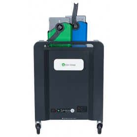 lockncharge Carrier 30 Carrello per la gestione dei dispositivi portatili Nero, Blu, Verde, Metallico (LNC10374)