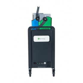 lockncharge Carrier 20 Carrello per la gestione dei dispositivi portatili Nero, Blu, Verde, Metallico (LNC10389)