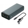 4smarts VoltHub Pro batteria portatile Polimeri di litio (LiPo) 26800 mAh Nero, Metallico (468779)