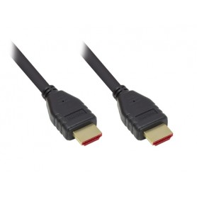 Alcasa 4521-010 cavo HDMI 1 m HDMI tipo A (Standard) Nero (4521-010)