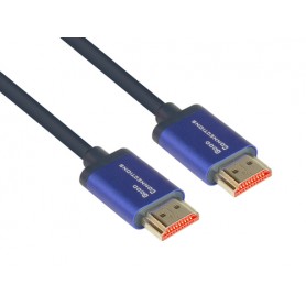 Alcasa 4521-SF020B cavo HDMI 2 m HDMI tipo A (Standard) Blu (4521-SF020B)