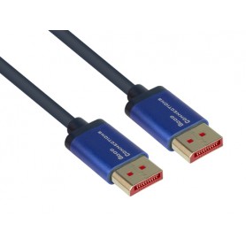 Alcasa 4814-SF020B cavo DisplayPort 2 m Blu (4814-SF020B)