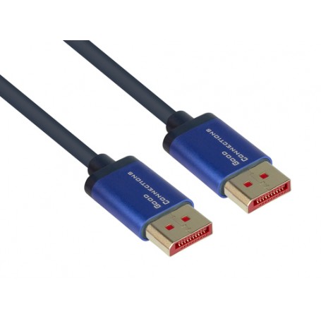 Alcasa 4814-SF030B cavo DisplayPort 3 m Blu (4814-SF030B)