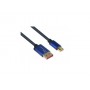 Alcasa 4824-SF020B cavo DisplayPort 2 m Mini DisplayPort Blu (4824-SF020B)