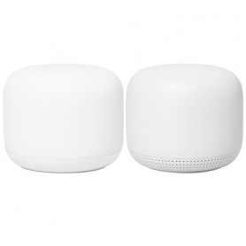 Google Nest Wifi router wireless Gigabit Ethernet Dual-band (2.4 GHz/5 GHz) Bianco (GA00822-DE)