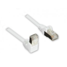 Alcasa Cat. 5e 1m cavo di rete Bianco Cat5e F/UTP (FTP) (805W-010EWI)