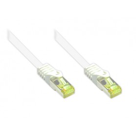 Alcasa 0.15m Cat7 RJ-45 cavo di rete Bianco 0,15 m S/FTP (S-STP) (8070R-002W)