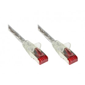 Alcasa 15m Cat6 cavo di rete Trasparente S/FTP (S-STP) (8060-150T)
