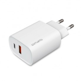 4smarts 465602 Caricabatterie per dispositivi mobili Bianco Interno (465602)