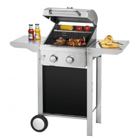 ProfiCook PC-GG 1128 Grill Barile Gas Nero, Acciaio inossidabile (501128)