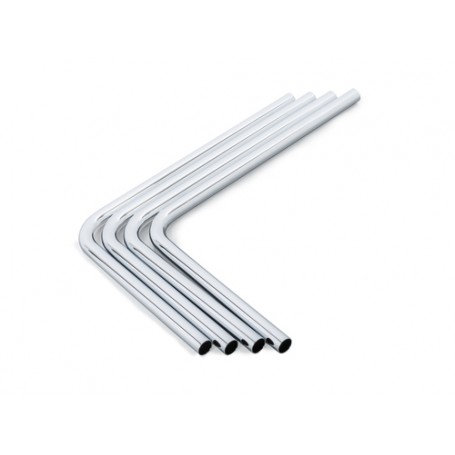 Bitspower BP-BHT16SL-90R ventola per PC Universale Tubi e raccordi Argento 4 pz (BP-BHT16SL-90R)