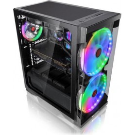 RAIJINTEK Silenos Pro Midi Tower Nero, Trasparente (0R20B00180)