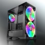 RAIJINTEK Silenos Pro Midi Tower Nero, Trasparente (0R20B00180)
