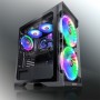 RAIJINTEK Silenos Pro Midi Tower Nero, Trasparente (0R20B00180)
